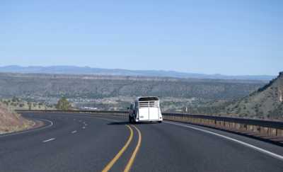 Trailering Down the Road.